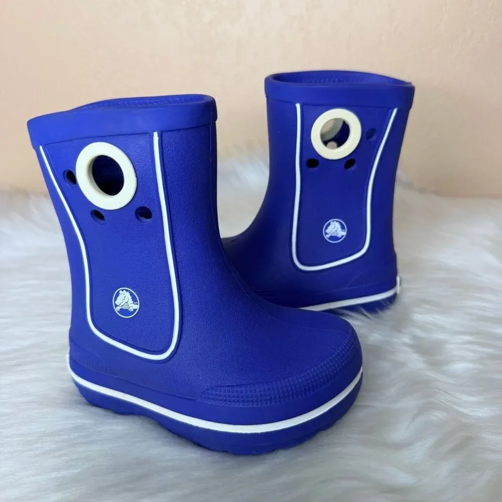 Crocs Kids' Crocband Jaunt Rain Boots Size C6/7